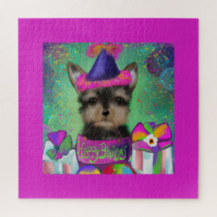 YORKIE POO GEBURTSTAG   PUZZLE