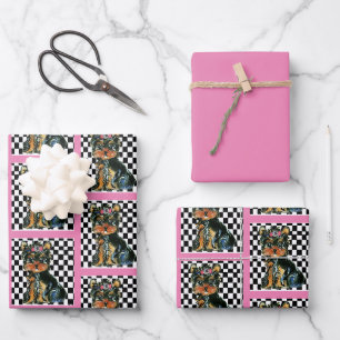 YORKIE POO GESCHENKPAPIER SET
