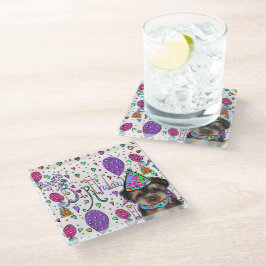 Yorkie Poo Glasuntersetzer