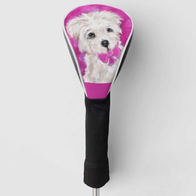 YORKIE POO GOLF HEADCOVER (Vorderseite)