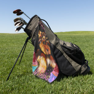 Yorkie Poo Golfhandtuch