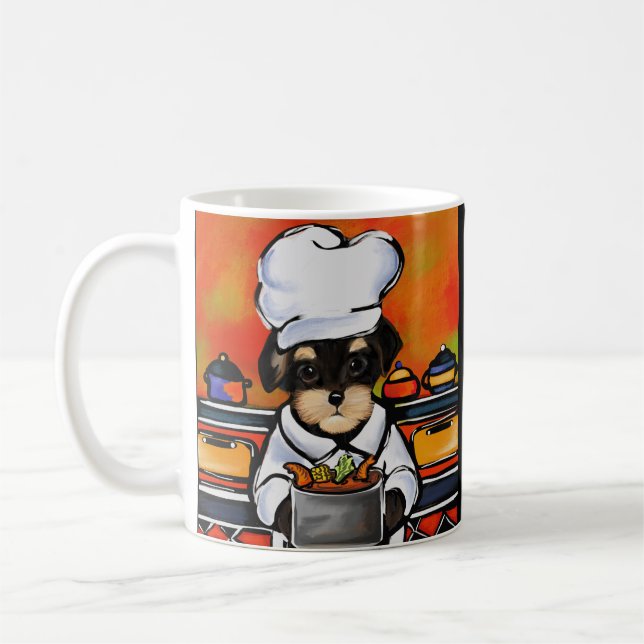YORKIE POO KAFFEETASSE (Links)