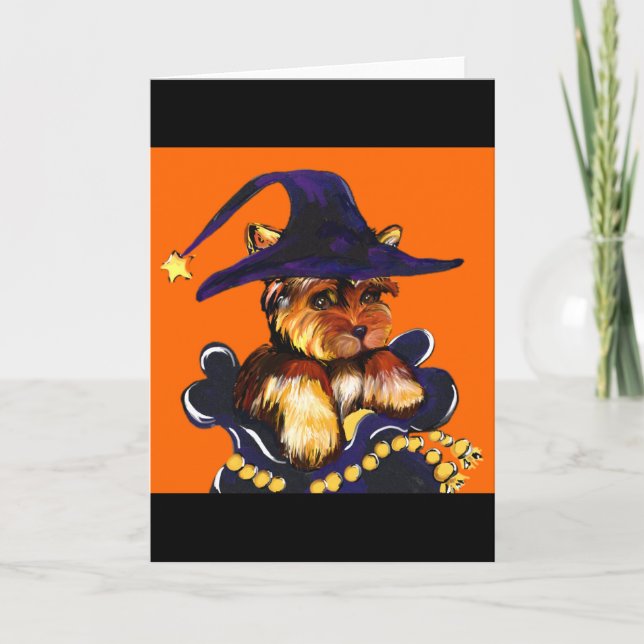 YORKIE POO KARTE (Vorderseite)