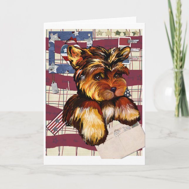 YORKIE POO KARTE (Vorderseite)