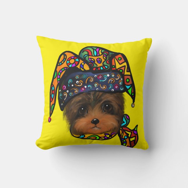 YORKIE POO KISSEN (Vorderseite)