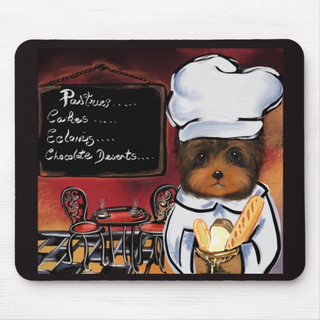 YORKIE POO KOCH MOUSEPAD (Vorne)
