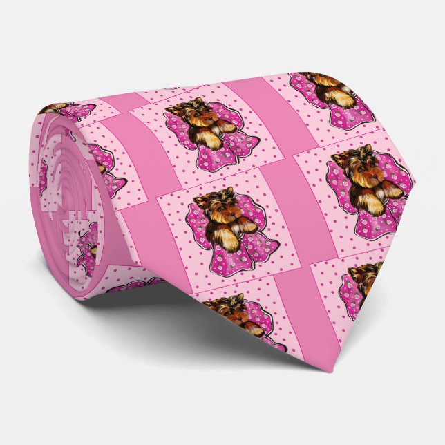 Yorkie Poo Krawatte (Gerollt)