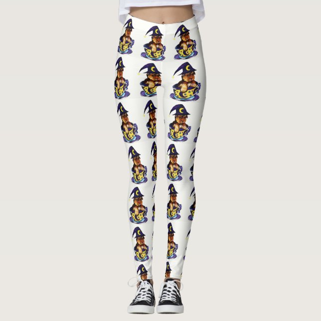 Yorkie Poo Leggings (Vorderseite)