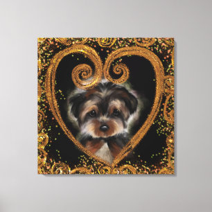 Yorkie Poo Leinwanddruck