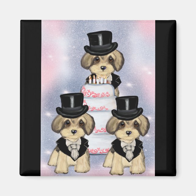 Yorkie Poo Magnet (Vorne)