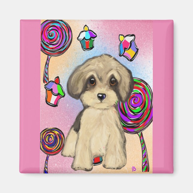 Yorkie Poo Magnet (Vorne)