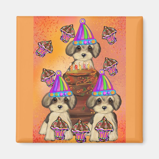 Yorkie Poo Magnet (Vorne)