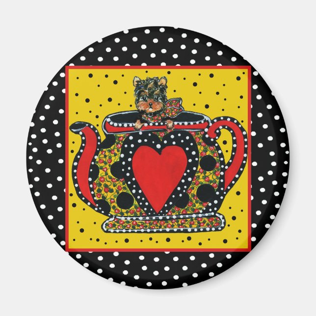 Yorkie Poo Magnet (Vorne)