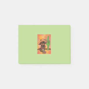 Yorkie Poo Mexiko Post-it Klebezettel