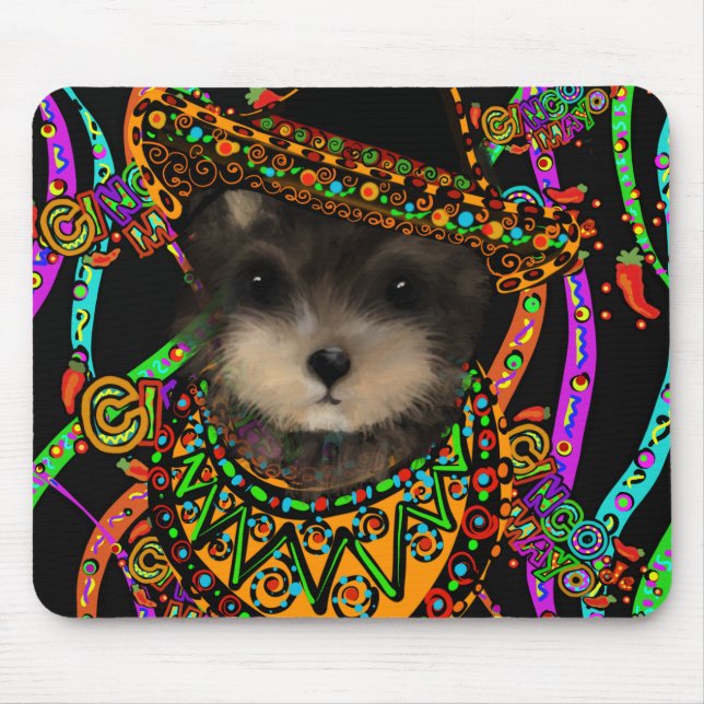 Yorkie Poo  Mousepad (Vorne)