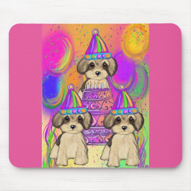 Yorkie Poo Mousepad (Vorne)