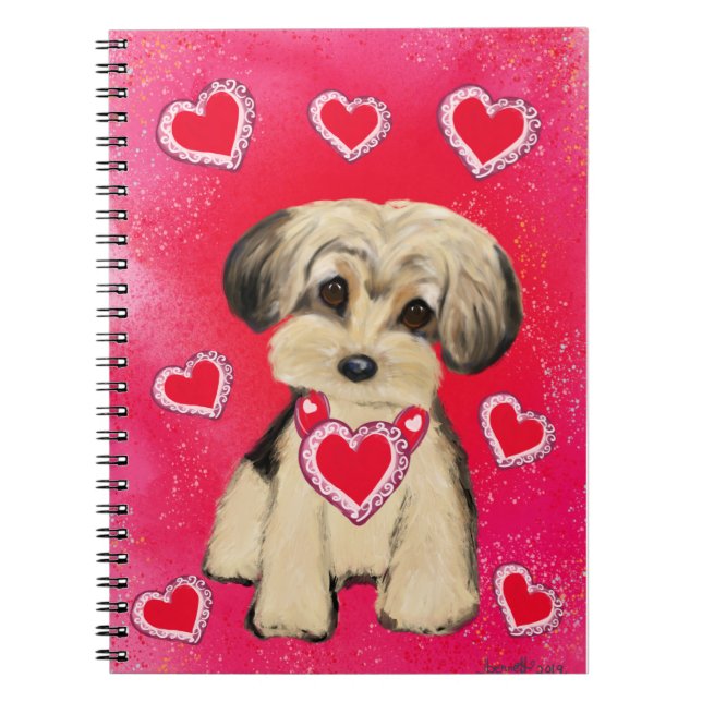 YORKIE POO NOTIZBLOCK (Vorderseite)