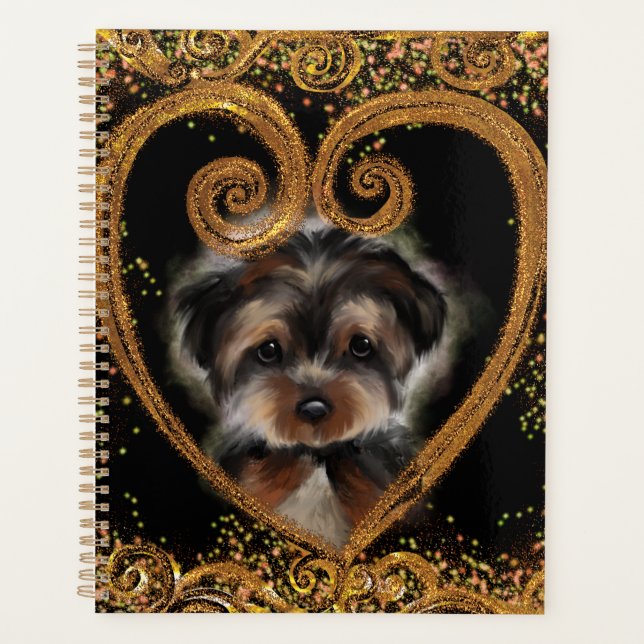 Yorkie Poo Planer (Vorderseite)