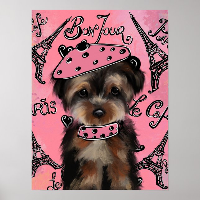 YORKIE POO POSTER (Vorne)
