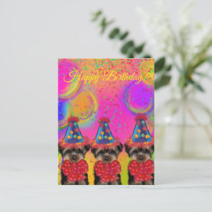 Yorkie Poo Postkarte