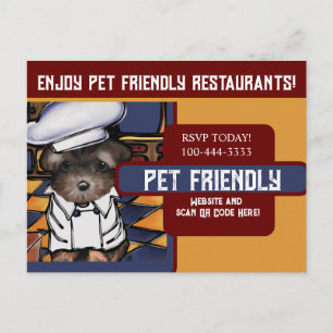 Yorkie Poo Postkarte