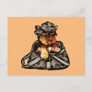 YORKIE POO POSTKARTE