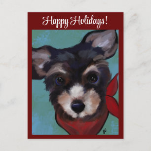 Yorkie Poo Postkarte