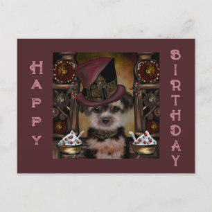 Yorkie Poo Postkarte