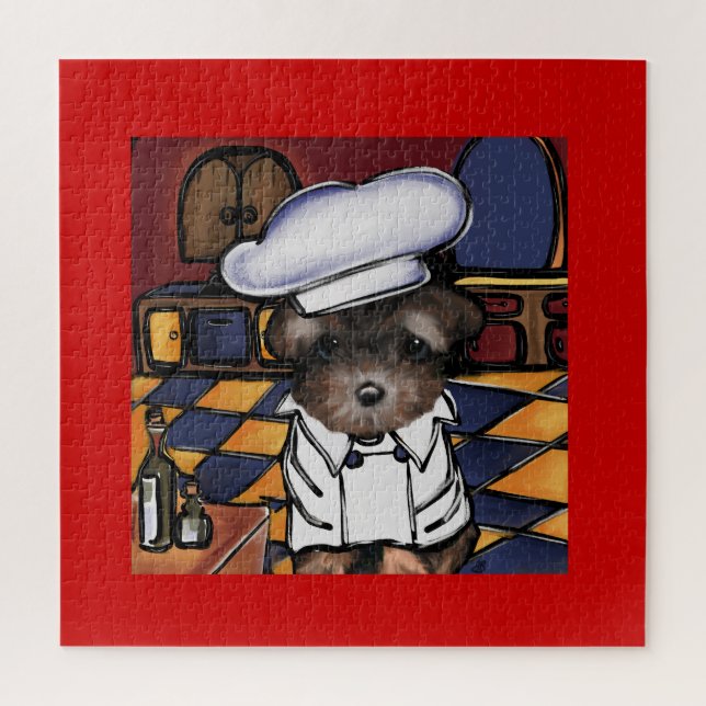 Yorkie Poo Puzzle (Vertikal)