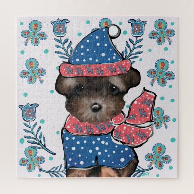 Yorkie Poo  Puzzle (Vertikal)
