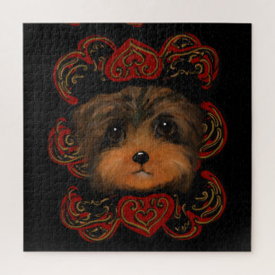 YORKIE POO PUZZLE