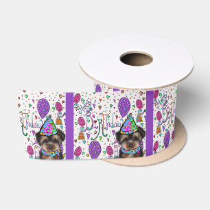 Yorkie Poo Satinband