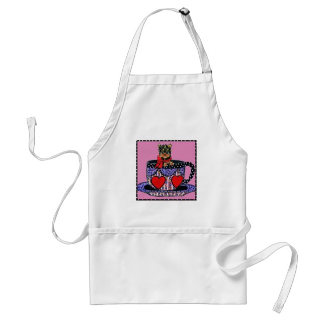 Yorkie Poo Schürze (Vorne)