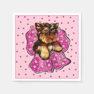 Yorkie Poo Serviette