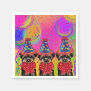 Yorkie Poo Serviette