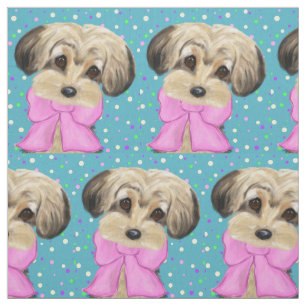 Yorkie Poo Stoff