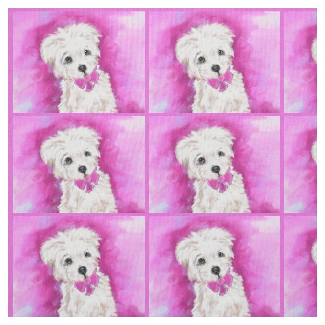 Yorkie Poo Stoff (Muster)