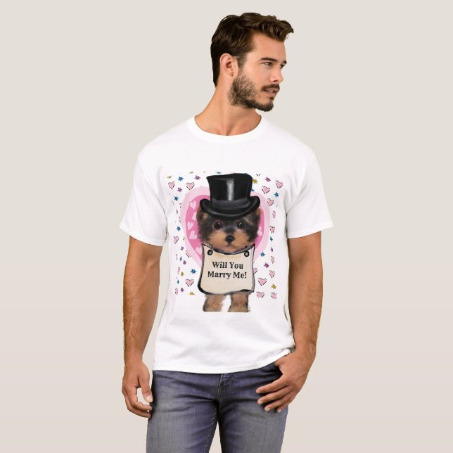 Yorkie Poo T-Shirt (Vorne ganz)