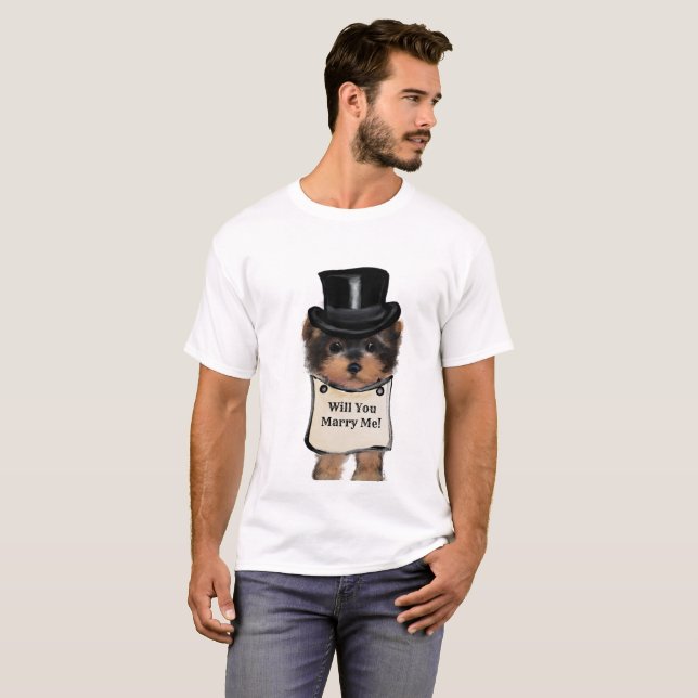 Yorkie Poo T-Shirt (Vorne ganz)