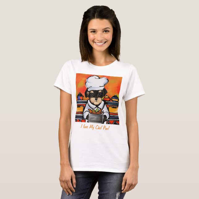 YORKIE POO T-Shirt (Vorne ganz)