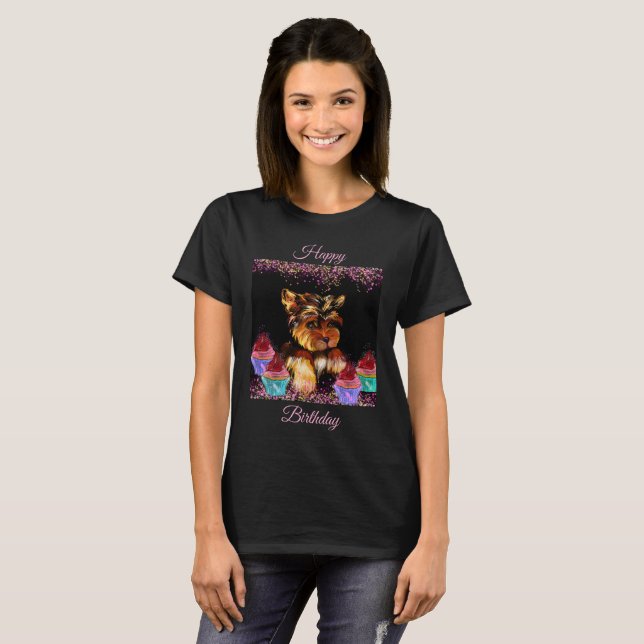 Yorkie Poo T-Shirt (Vorne ganz)