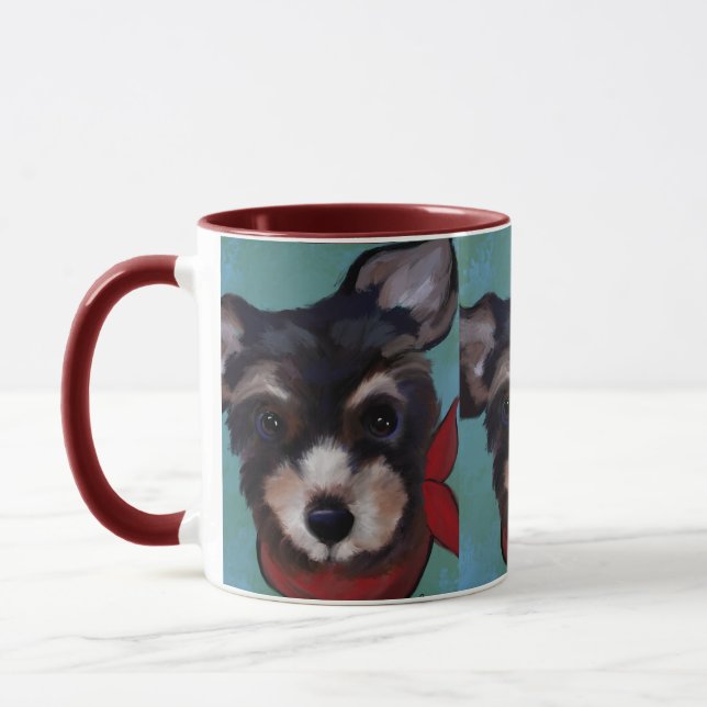 Yorkie Poo Tasse (Links)