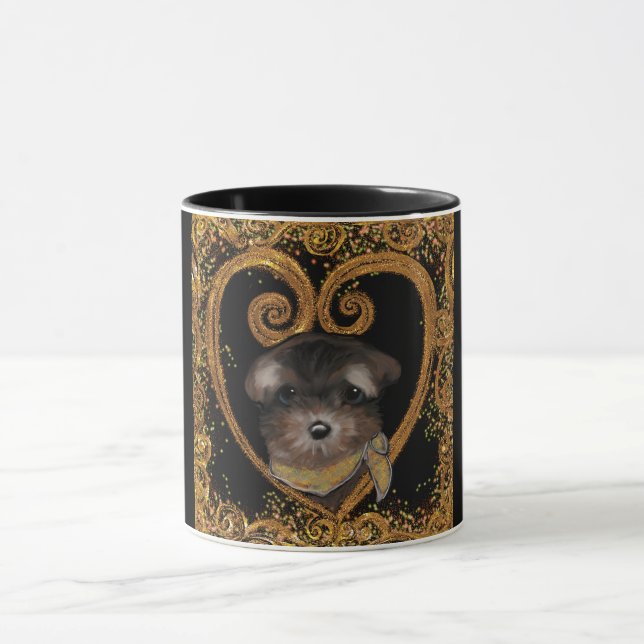 Yorkie Poo Tasse (Zentrum)