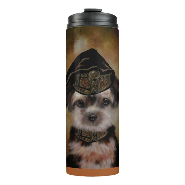 Yorkie Poo Thermosbecher (Vorderseite)