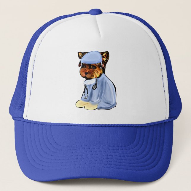 Yorkie Poo Truckerkappe (Vorderseite)