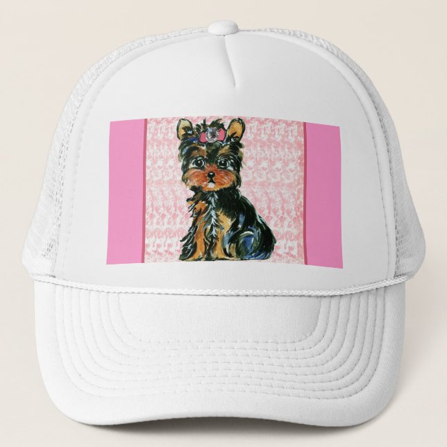 Yorkie Poo Truckerkappe (Vorderseite)