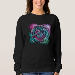 Yorkie Poodle Long Sweatshirt