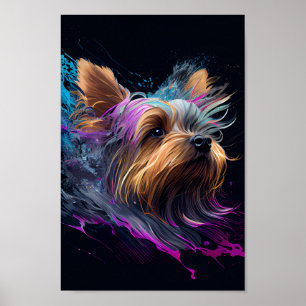 Yorkie Poster