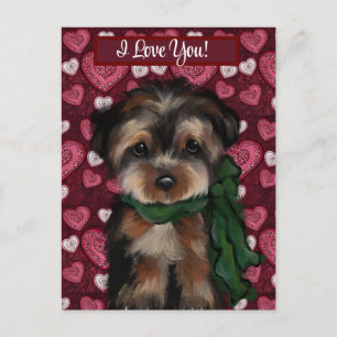 YORKIE POSTKARTE