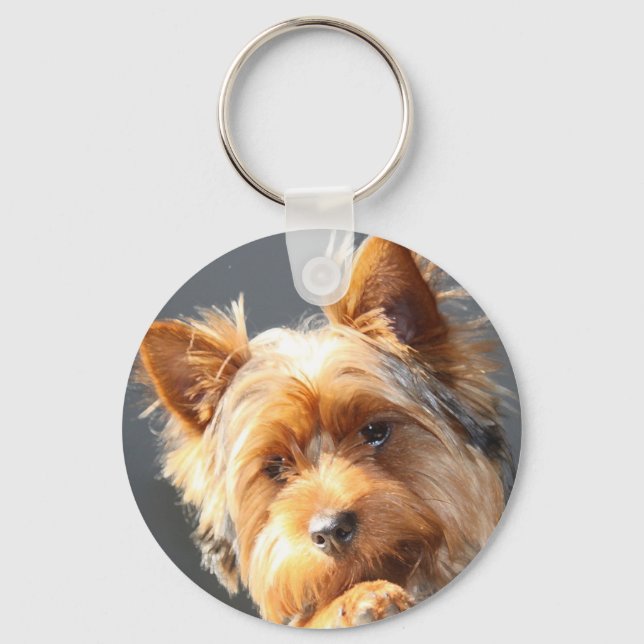 Yorkie Schlüsselanhänger (Vorderseite)